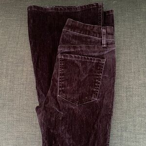 Forever 21 Velour Low Rise Flares